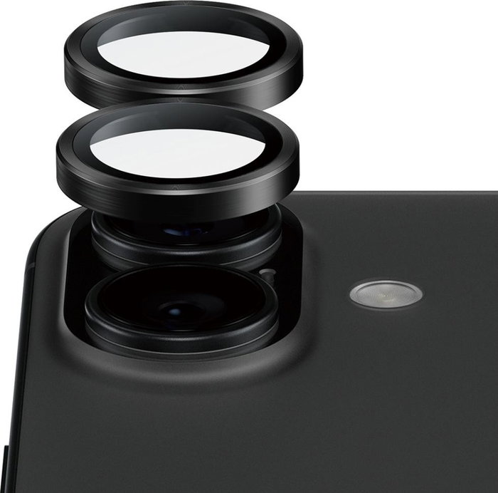 PanzerGlass Hoops Ceramic II Protector de Lente de Cámara para iPhone 17, iPhone 16 y iPhone 16 Plus - Negro PanzerGlass Hoops Ceramic II Protector de Lente de Cámara para iPhone 17, iPhone 16 y iPhone 16 Plus - Negro