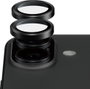 PanzerGlass Hoops Ceramic II Protector de Lente de Cámara para iPhone 17, iPhone 16 y iPhone 16 Plus - Negro