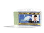Durable Identificador Rígido Transparente para 2 Tarjetas 54x87mm