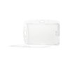 Durable Identificador Rígido Transparente para 2 Tarjetas 54x87mm