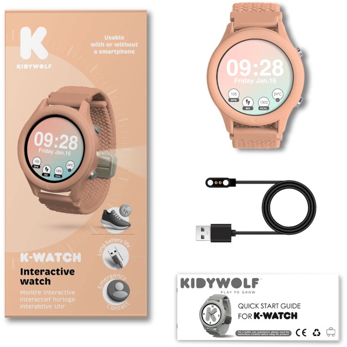 Kidywolf K-WATCH Smart-Watch Copper Kidywolf K-WATCH Smart-Watch Copper