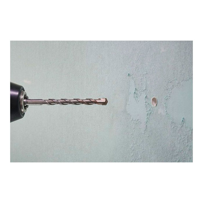 Wolfcraft Broca para Hormigón con Filo de Carburo de Tungsteno Ø12 x 150 mm - Punta de 130°, Longitud de Trabajo 80 mm