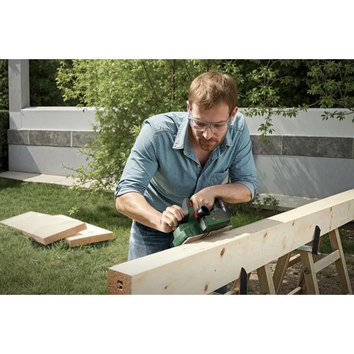 Bosch Cepillo Inalámbrico PHO 18V-20 con Base de 82 mm para Madera