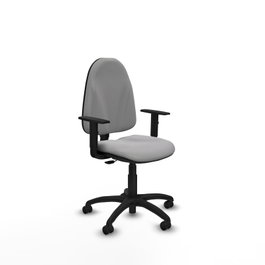 PIQUERAS Y CRESPO Silla de oficina Algarra Gris claro