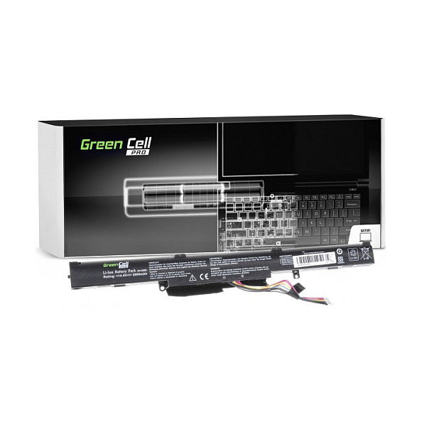 Green Cell AS77PRO Batería para portátil ASUS 2600mAh 14,4V