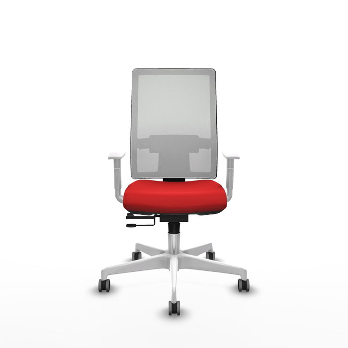 PIQUERAS Y CRESPO Silla de oficina Horna Rojo y Blanco PIQUERAS Y CRESPO Silla de oficina Horna Rojo y Blanco