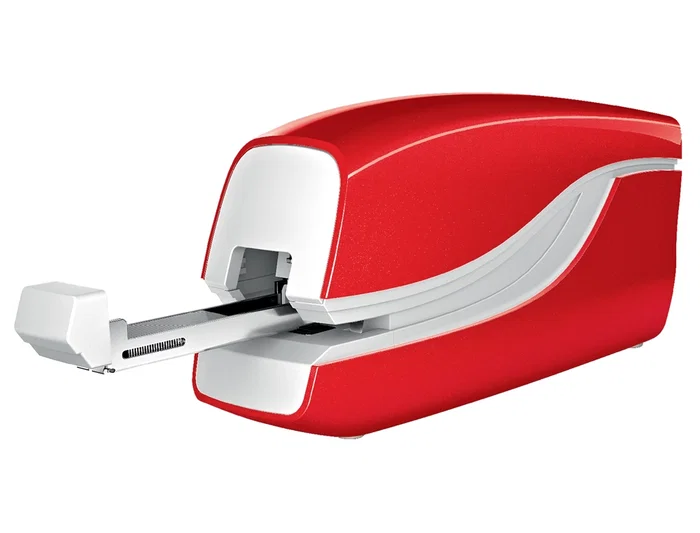 Petrus Grapadora Eléctrica e-310 Contactless Rojo Metalizado Capacidad 12 Hojas