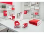 Petrus Grapadora Eléctrica e-310 Contactless Rojo Metalizado Capacidad 12 Hojas
