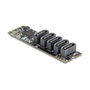 DeLOCK 64241 Controlador M.2 2280 Key B+M a 5 x SATA