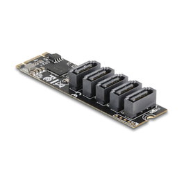 DeLOCK 64241 Controlador M.2 2280 Key B+M a 5 x SATA