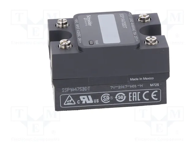 SCHNEIDER ELECTRIC SSP1A475BDT Relé de semiconductor 75A 48-660VAC 1-fásico SCHNEIDER ELECTRIC SSP1A475BDT Relé de semiconductor 75A 48-660VAC 1-fásico