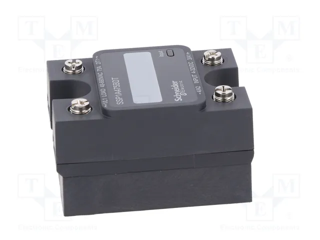 SCHNEIDER ELECTRIC SSP1A475BDT Relé de semiconductor 75A 48-660VAC 1-fásico SCHNEIDER ELECTRIC SSP1A475BDT Relé de semiconductor 75A 48-660VAC 1-fásico