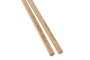 DKD Home Decor Sushi Set de 7 piezas en Gres y Bambú, Blanco y Natural
