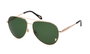 Just Cavalli SJC029-600349 Gafas de sol doradas con cristal verde