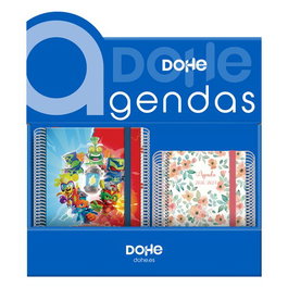 Agenda Escolar (2026-27) Dohe Prime Surtido Expositor De 26 10X A5 S/V 6X A5 D/P 10X A6 D/P
