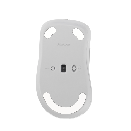 ASUS MD102 Ratón Inalámbrico Blanco