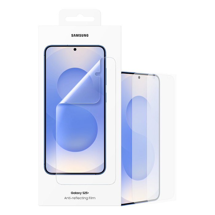 Samsung EF-US936CTEGWW Protector de Pantalla Anti-reflectante para Galaxy S25+ Transparente, Resistente a Suciedad y Polvo, Anti-huellas