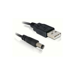 Delock Cable USB Power Macho/Macho USB A a GS-Buchse 5.4 mm, 1 m