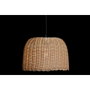 DKD Home Decor Lámpara de Techo de Ratán Natural 39x39x30 cm