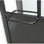 MAMPARA DE DUCHA 90X120X220 NEGRA ESTILO INDUSTRIAL