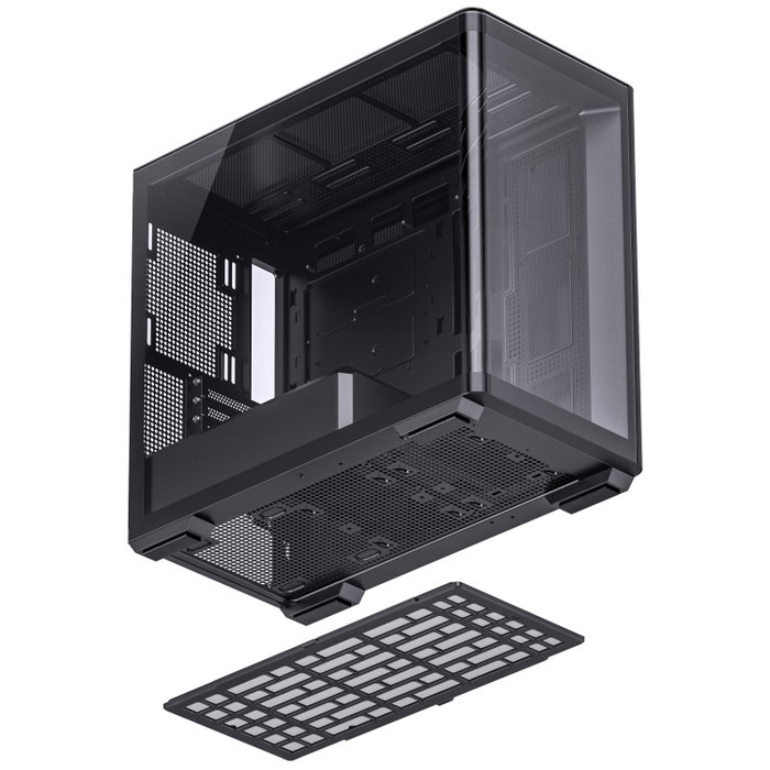 Jonsbo D300 Midi-Tower Negro con Vidrio Templado de 270 Grados