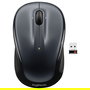 Logitech M325 Ratón Inalámbrico Óptico 1000 DPI Ambidextro Negro