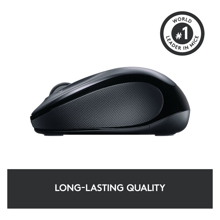 Logitech M325 Ratón Inalámbrico Óptico 1000 DPI Ambidextro Negro Logitech M325 Ratón Inalámbrico Óptico 1000 DPI Ambidextro Negro
