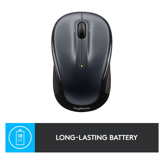 Logitech M325 Ratón Inalámbrico Óptico 1000 DPI Ambidextro Negro Logitech M325 Ratón Inalámbrico Óptico 1000 DPI Ambidextro Negro