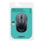 Logitech M325 Ratón Inalámbrico Óptico 1000 DPI Ambidextro Negro