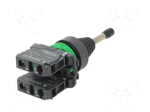 SCHNEIDER ELECTRIC Joystick Harmony XB5 Negro 22mm NA x2 SCHNEIDER ELECTRIC Joystick Harmony XB5 Negro 22mm NA x2