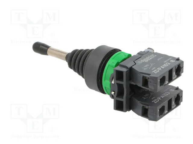 SCHNEIDER ELECTRIC Joystick Harmony XB5 Negro 22mm NA x2 SCHNEIDER ELECTRIC Joystick Harmony XB5 Negro 22mm NA x2