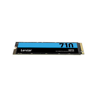 Lexar NM710 SSD M.2 NVMe 1TB PCIe 4.0 x4 - 2280, Lectura 5000 MB/s, Escritura 4500 MB/s, para PC/Laptop