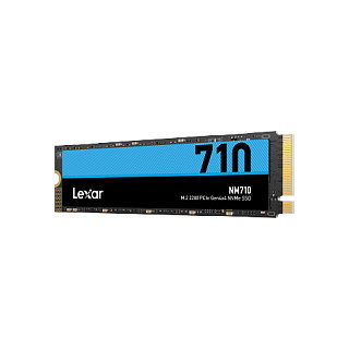Lexar NM710 SSD M.2 NVMe 1TB PCIe 4.0 x4 - 2280, Lectura 5000 MB/s, Escritura 4500 MB/s, para PC/Laptop