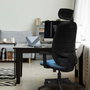 PIQUERAS Y CRESPO Silla de oficina Cilanco con mecanismo Sincro/Traslack, Morado y Gris