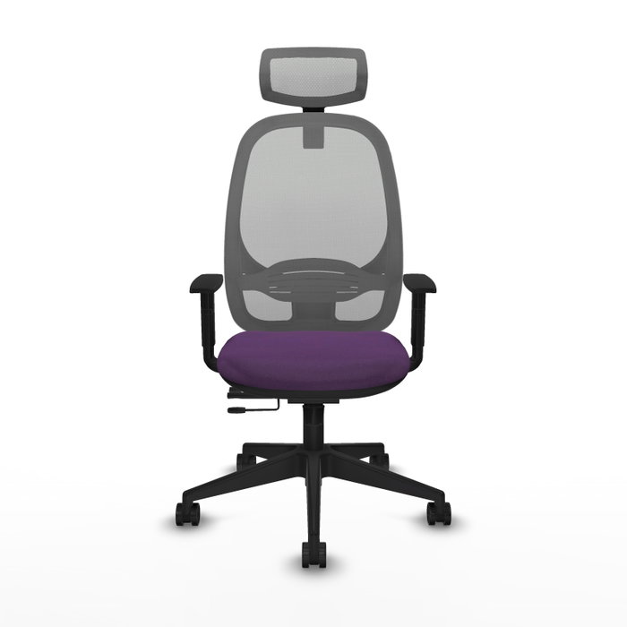 PIQUERAS Y CRESPO Silla de oficina Cilanco con mecanismo Sincro/Traslack, Morado y Gris PIQUERAS Y CRESPO Silla de oficina Cilanco con mecanismo Sincro/Traslack, Morado y Gris