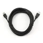 Gembird CCP-USB2 Cable de Extensión USB 2.0 A Macho a A Hembra, 4.6 m / 15 ft, Contactos Chapados en Oro, Negro