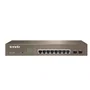SWITCH TENDA TEG3210P - GESTIONABLE - 8 PUERTOS 10/100/1000 (DATOS/POE) - 2 PUERTOS SFP - VLAN - ALIMENTACIÓN EXTERNA - ENRACABLE 1U