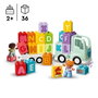 LEGO Duplo Juego de Construcción Camión del Alfabeto - Para niños a partir de 18 meses