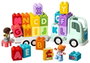 LEGO DUPLO Camión del Alfabeto ABC, Juego de Construcción Educativo de 36 Piezas
