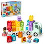 LEGO DUPLO Camión del Alfabeto ABC, Juego de Construcción Educativo de 36 Piezas