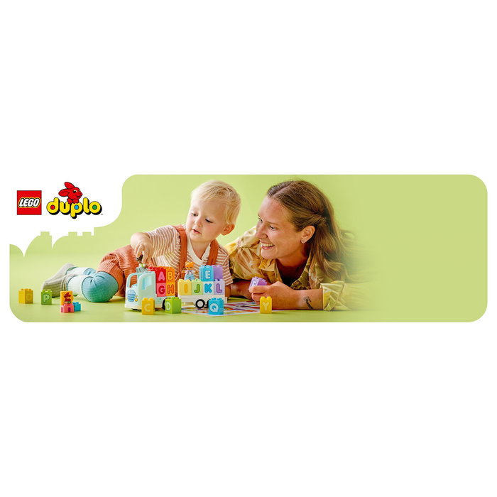 LEGO DUPLO Camión del Alfabeto ABC, Juego de Construcción Educativo de 36 Piezas