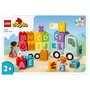 LEGO DUPLO Camión del Alfabeto ABC, Juego de Construcción Educativo de 36 Piezas