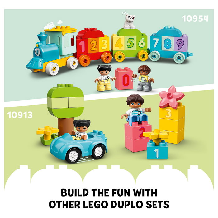 LEGO DUPLO Camión del Alfabeto ABC, Juego de Construcción Educativo de 36 Piezas