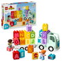 LEGO DUPLO Camión del Alfabeto ABC, Juego de Construcción Educativo de 36 Piezas