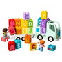 LEGO DUPLO Camión del Alfabeto ABC, Juego de Construcción Educativo de 36 Piezas