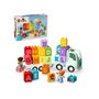 LEGO DUPLO Camión del Alfabeto ABC, Juego de Construcción Educativo de 36 Piezas