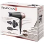 Remington D5706 Secador de Pelo Iónico Curl Confidence 2200W, Cepillo 45mm, Cerámica, Ligero y Silencioso