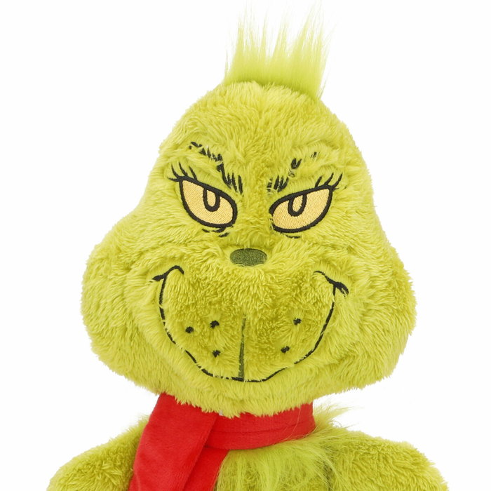 Color Baby Peluche El Grinch con Bufanda de Navidad 50 Cm.