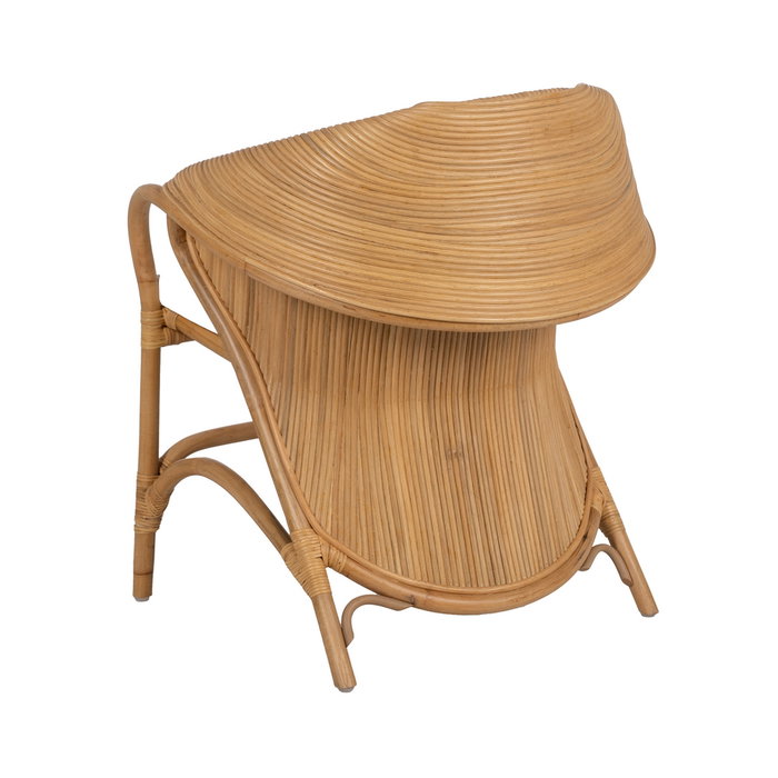 Ixia Sillón Natural de Ratán para Decoración 65 x 63 x 78 cm