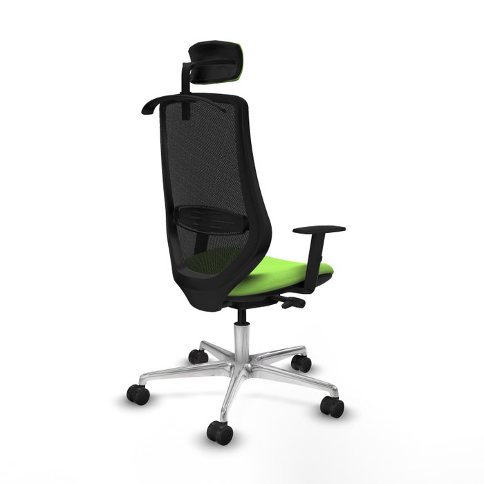 PIQUERAS Y CRESPO Silla de oficina Mardos con mecanismo Sincro/Traslack color Pistacho y Negro PIQUERAS Y CRESPO Silla de oficina Mardos con mecanismo Sincro/Traslack color Pistacho y Negro